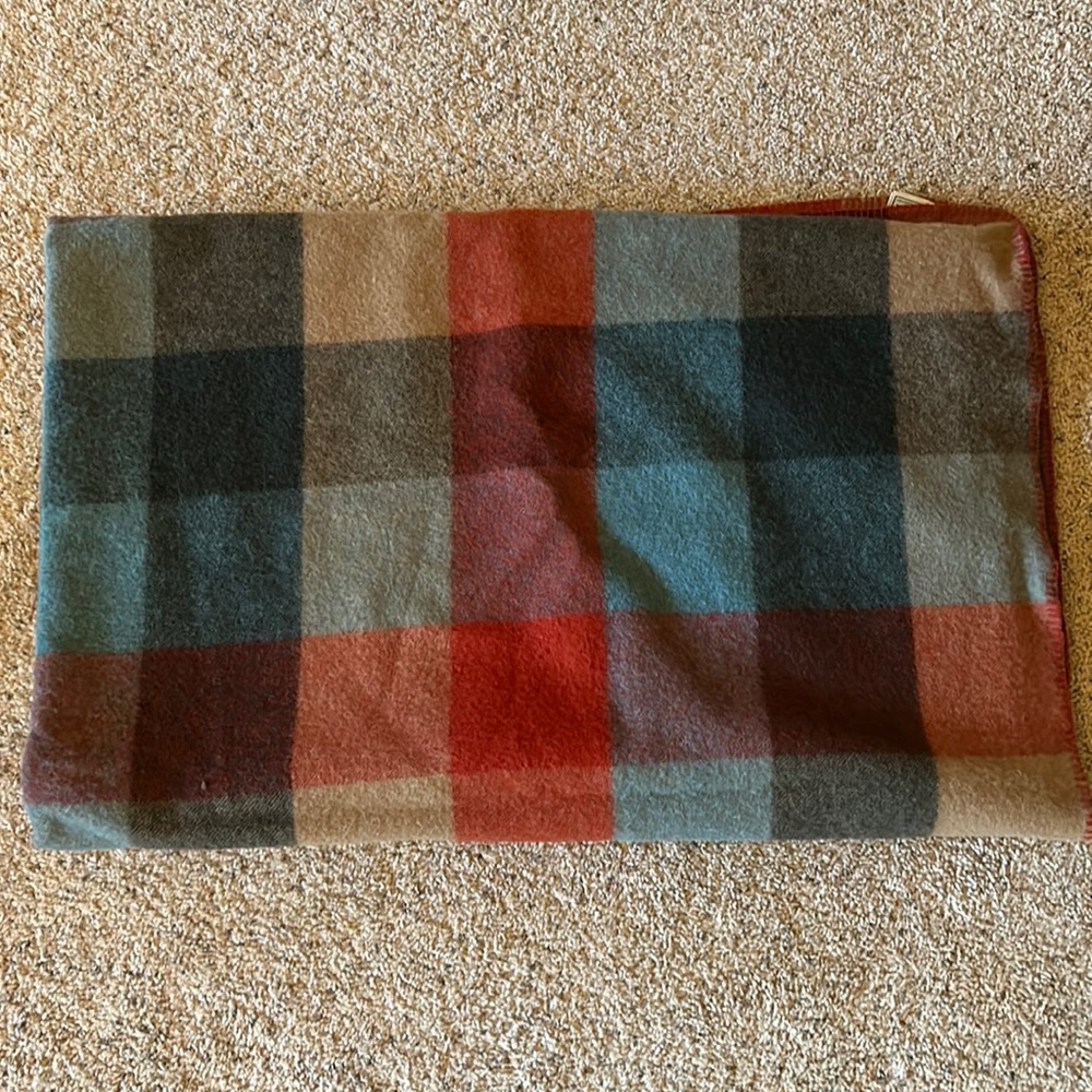 LL Bean Wool Blanket